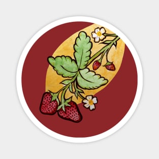 Strawberries Magnet